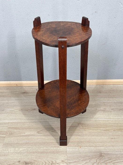 Bijzettafel - Hout - houten bijzettafel, Antiek en Kunst, Kunst | Designobjecten