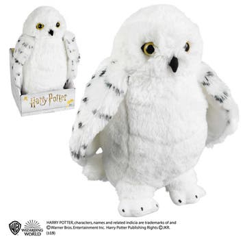 Harry Potter Knuffel - Hedwig - 29cm - The Noble Collection, Ophalen of Verzenden, Nieuw