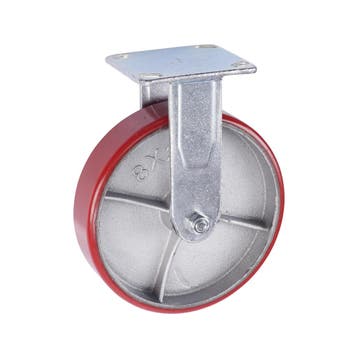 Bokwiel 200x50 Mm - Polyurethaan Wiel - 480 KG - Transport W, Ophalen of Verzenden, Nieuw