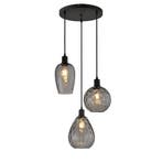Design Hanglamp - Smoke - Almira, Verzenden, Nieuw, Glas