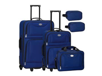 Veiling - Trolley Reiskofferset / Kofferset Athen - 5-delig, Sieraden, Tassen en Uiterlijk, Koffers, Nieuw