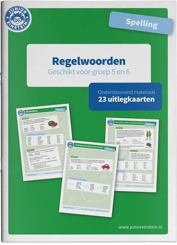 Spelling Ondersteunend Materiaal Regelwoorden groep 5 en 6, Boeken, Verzenden, Zo goed als nieuw