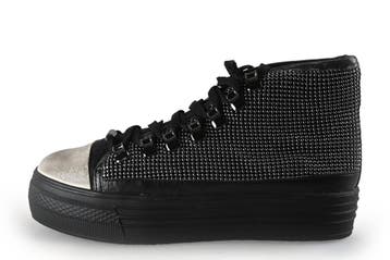 La Strada Hoge sneakers in maat 38 Zwart, Verzenden, Zwart, Gedragen, Sneakers of Gympen