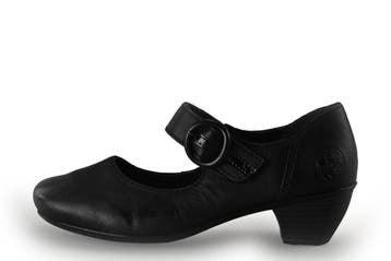 Rieker Pumps in maat 37 Zwart, Pumps, Verzenden, Zwart, Zo goed als nieuw