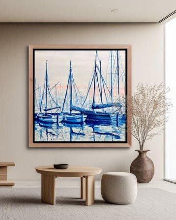 Brooksby - Trois Pointus Indigo XL, Antiek en Kunst