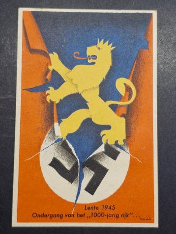 Nederland - World War 2 - Geleen - Ansichtkaart (1) -, Gelopen