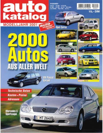 2001 AUTO KATALOG DUITS 44, Boeken, Nieuw, Author