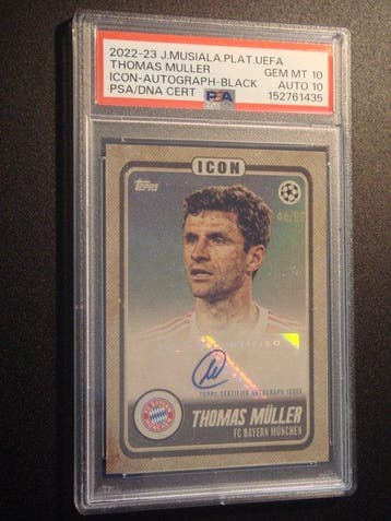 2022/23 Topps UEFA Champions League Thomas Müller, Nieuw