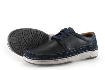 Clarks Veterboots in maat 42 Blauw, Boots, Clarks, Zo goed als nieuw, Verzenden