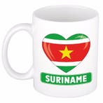 I love Suriname mok / beker 300 ml - Suriname versiering, Ophalen of Verzenden, Nieuw