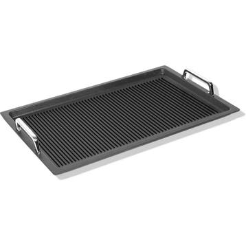 AMT Gastroguss Gastronorm grillplaat – 53x32,5 cm – met, Ophalen of Verzenden, Nieuw, Rvs, Overige typen