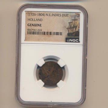 Nederland, Holland Duit 1726-1804 (Zonder minimumprijs)