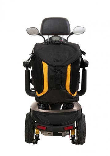 Torba Go luxe rugzak voor rolstoel en scootmobiel zwart geel, Diversen, Ophalen of Verzenden, Nieuw