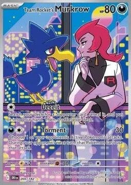 Pokémon TCG - Team Rockets Murkrow - Destined Rivals - 2.., Verzenden, Zo goed als nieuw