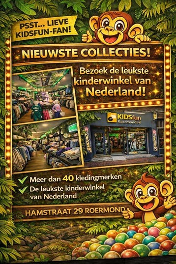 Wij verkopen van baby tot tienerkleding kidsfunroermond, Ophalen of Verzenden, Nieuw