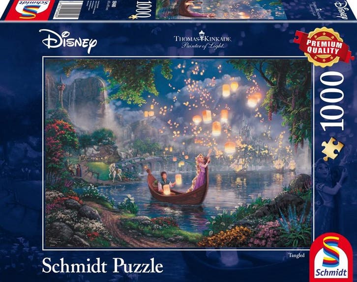 Disney Rapunzel Puzzel (1000 stukjes) | Schmidt - Puzzels, Hobby en Vrije tijd, Denksport en Puzzels, Nieuw, Verzenden