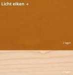 Transparante beits LICHT EIKEN 006 - 10 liter - terpentin..., Overige kleuren, Nieuw, Beits, Ophalen of Verzenden