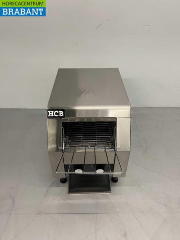 RVS Doorloop toaster Broodrooster Conveyor oven 150 stuks, Ophalen of Verzenden, Nieuw in verpakking