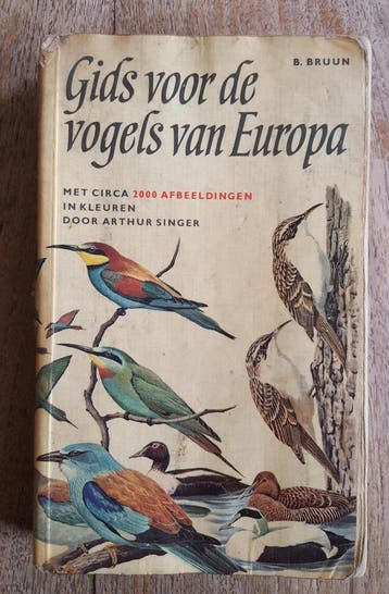 Elseviers gids van de vogels van europa - Bruun, Boeken, Verzenden, Gelezen, Bruun