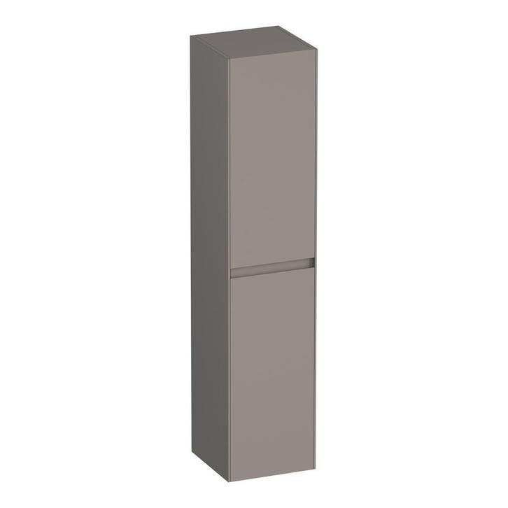 Brauer Inspire - Hoge Kast - 160 cm - 2 Deuren - Greeploos -, Huis en Inrichting, Badkamer | Badkamermeubels, Nieuw, Ophalen of Verzenden