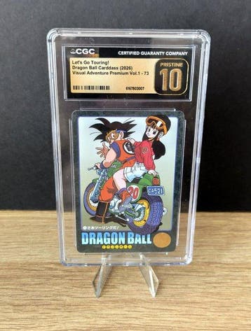 Dragon Ball Visual Adventure Son Goku & Chi-chi Graded card, Nieuw