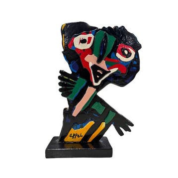 Karel Appel (1921-2006) - sculptuur, Dancing Girl - 30 cm -