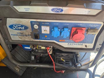 Ford generator benzine, Ophalen, Gebruikt