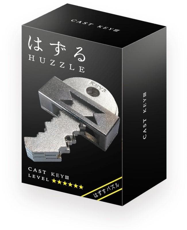 Huzzle Cast Puzzle - Cast Key lll (level 6) | Huzzle -, Hobby en Vrije tijd, Denksport en Puzzels, Nieuw, Verzenden