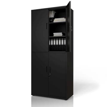 Metalen Archiefkast / Kantoorkast - Incl. slot en 2 sleutels, Verzenden, Nieuw