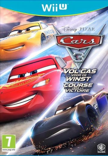 Disney Pixar Cars 3 Vol Gas voor de Winst (Wii U Games), Ophalen of Verzenden, Zo goed als nieuw