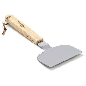 BBQ spatel | Gardalux | 28 cm (RVS, Met houten handvat), Tuin en Terras, Verzenden, Nieuw, Gardalux