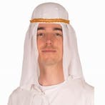 Arabische hoofddoeken wit - Feesthoeden overig, Ophalen of Verzenden, Nieuw