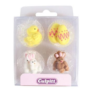 Culpitt Suikerdecoratie Pasen 27mm 12st., Hobby en Vrije tijd, Taarten en Cupcakes maken, Verzenden, Nieuw