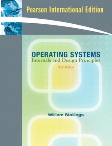 Operating Systems 9780136033370 William Stallings, Verzenden, Gelezen, William Stallings