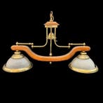 Plafondlamp - Hout, Messing, Glas - Virginia Beach