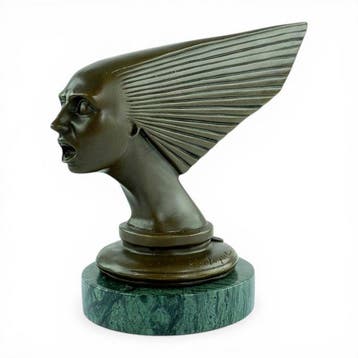 René Lalique (1860–1945) - after - sculptuur, Spirit in the