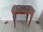 Bijzettafel - Mahonie - Swiss music table 1950