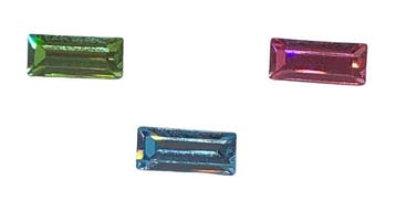 3 x Preciosa kristal puntsteen staafjes 7 x 3 mm – mix kl., Ophalen of Verzenden, Nieuw, Overige typen