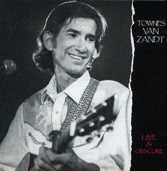 LP gebruikt - Townes Van Zandt - Live &amp; Obscure (UK,..., Verzenden, Zo goed als nieuw, Overige formaten