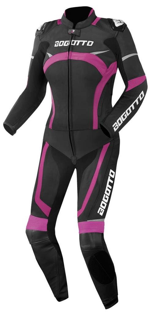 BogottoMisanoDamesZwartFuchsia2-DeligMotorpak, Motoren, Kleding | Motorkleding, Dames, Nieuw met kaartje, Combipak, Verzenden