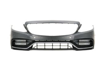 C63 AMG Look Voorbumper voor Mercedes Benz C-Klasse W205 Fac, Ophalen of Verzenden