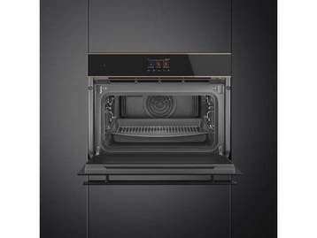 Smeg Galileo SO4604S4PNR oven 41 l Zwart, Verzenden, Zo goed als nieuw