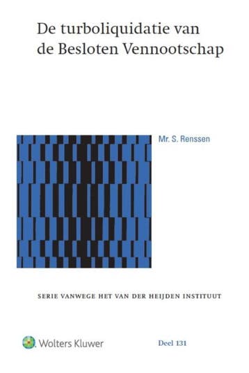 De Turboliquidatie Van De Besloten Vennootschap | Nieuw, Ophalen of Verzenden, Nieuw, Samantha Renssen