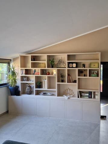 Ontwerp zelf je boekenkast op maat met onze 3D configurator, Verzenden, Nieuw, Overige houtsoorten, Met plank(en)