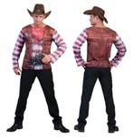 3D Cowboy shirt voor heren - Cowboy kleding, Ophalen of Verzenden, Nieuw