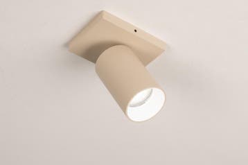 Rietveld Spots - Beige, Zand - Metaal, Aluminium, Verzenden, Nieuw