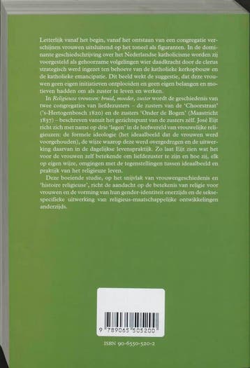 RELIGIEUZE VROUWEN: BRUID MOEDER, ZUSTER 9789065505200, Boeken, Verzenden, Gelezen, J. Eijt