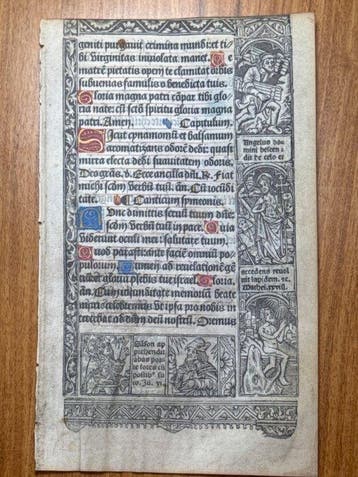 Paris, Antoine Verard, 1510 - Printed Book of Hours on