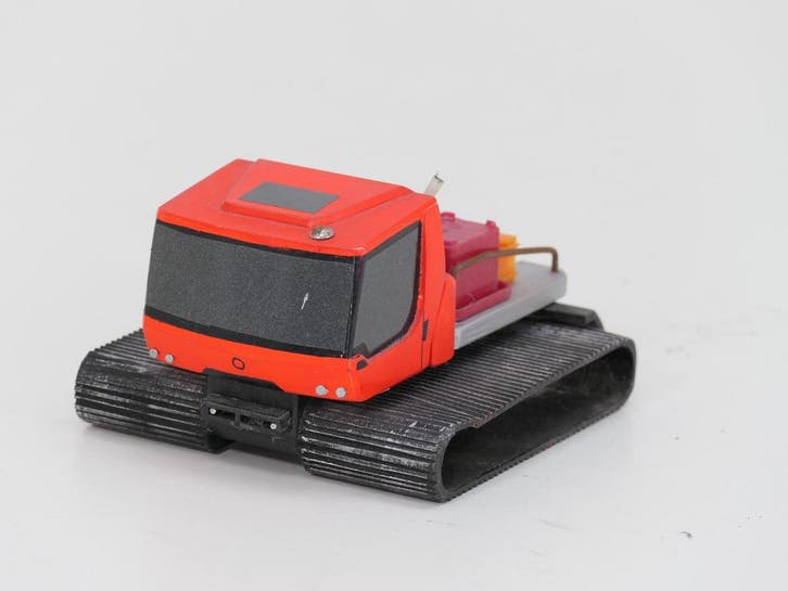 Pistenbully 1:24, Sonderanfertigung Modellbauwelten Bispi..., Hobby en Vrije tijd, Modelauto's | 1:24, Gebruikt, Overige merken