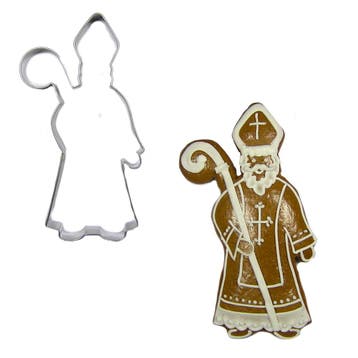 BrandNewCake Uitsteker Sinterklaas RVS 10cm, Verzenden, Nieuw